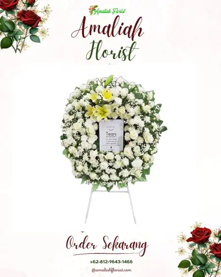 Krans Bunga Duka Jelu